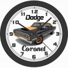 1967 DODGE CORONET HOT-ROD WALL CLOCK-NEW!-FREE USA SHIP!