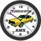 1977 AMERICAN MOTORS AMX WALL CLOCK-MUSTANG, CAMARO, CHALLENGER, GTO