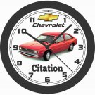 1980 CHEVROLET CITATION 2 DOOR HATCHBACK WALL CLOCK-NEW!-FREE USA SHIP
