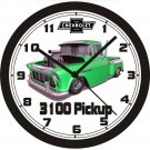 1955 CHEVROLET 3100 STREET ROD PICKUP TRUCK WALL CLOCK-FREE USA SHIP!