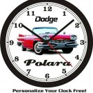 1960 DODGE POLARA CONV. WALL CLOCK-FREE USA SHIP!
