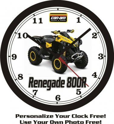 2012 CAM-AM RENEGADE 800R ATV WALL CLOCK-FREE USA SHIP!