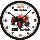 MAHINDRA 295 TURBO TRACTOR WALL CLOCK-FREE USA SHIP!