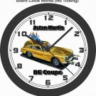 ASTON MARTIN (James Bond) DE COUPE WALL CLOCK-FREE USA SHIP