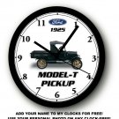 1925 FORD MODEL-T PICKUP WALL CLOCK-Free US Ship, Dodge, Chevrolet
