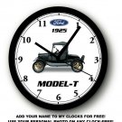 1925 FORD MODEL-T  WALL CLOCK -Free US Ship, Dodge, Chevrolet