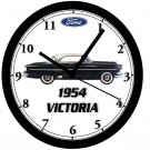 1954 FORD VICTORIA WALL CLOCK-Free USA Ship