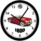 MG 1600 CLASSIC CAR WALL CLOCK-FREE USA SHIP