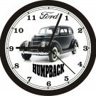 1938 FORD HUMPBACK WALL CLOCK-FREE USA SHIPPING