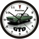 1965 PONTIAC GTO WALL CLOCK-FREE USA SHIP
