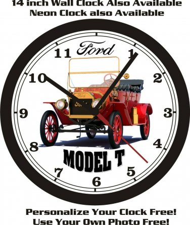 1927 FORD MODEL T WALL CLOCK-FREE USA SHIP!