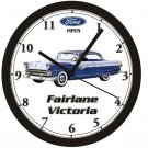 1955 FORD FAIRLANE VICTORIA  WALL CLOCK-Free USA Ship