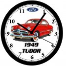 1949 FORD TUDOR WALL CLOCK-Free USA Ship