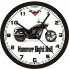 2014 VICTORY HAMMER EIGHT BALL WALL CLOCK-FREE US SHIPPING