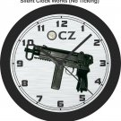 Skorpion Machine Gun Wall Clock-Free US Ship