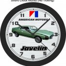 1972 American Motors Javelin Wall Clock-Free US Ship-AMC