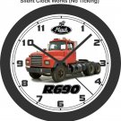 MACK R690 Semi Truck Wall Clock-Choose 1 of 2, Peterbilt, kenworth, Freightliner