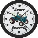 Sears Super 12 Lawn Tractor Wall Clock-Free US Ship, Craftsman,  John Deere