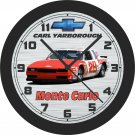 Chevrolet #28 Monte Carlo Stock Car Driven By Carl Yaborough Wall Clock