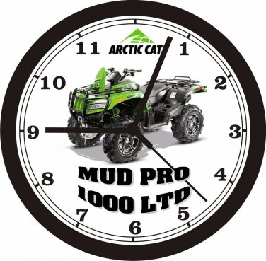 2014 ARCTIC CAT MUD PRO 1000 LTD WALL CLOCK-FREE USA SHIPPING