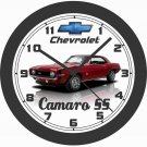 1969 CHEVROLET CAMARO SS WALL CLOCK-FREE USA SHIP-NEW!