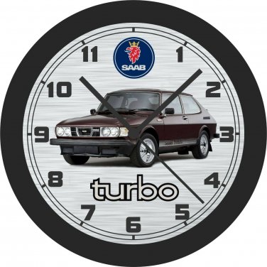 Saab 900 Turbo Wall Clock-Free US Ship