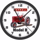 INTERNATIONAL-FARMALL MODEL H TRACTOR WALL CLOCK-JOHN DEERE