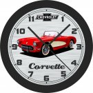 1955 Chevrolet Corvette Wall Clock-Free US Ship