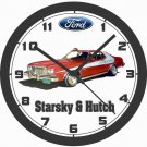 FORD TORINO STARSKY & HUTCH WALL CLOCK-FREE USA SHIP!