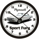 1964 PLYMOUTH SPORT FURY WALL CLOCK-FREE USA SHIP!