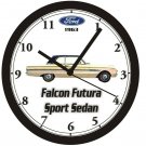 1963 FORD FALCON FUTURA SPORT SEDAN WALL CLOCK-Free USA Ship