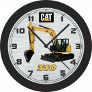 Cat 310 Mini Hydraulic Excavator Wall Clock-Free US Ship