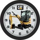 Cat 301.8 Mini Hydraulic Excavator Wall Clock-Free US Ship