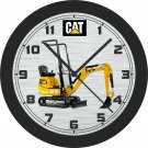Cat 300.9 Mini Hydraulic Excavator Wall Clock-Free US Ship