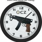 Skorpion Spring Sub Machine Gun Wall Clock-Free US Ship