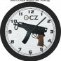 Skorpion Spring Sub Machine Gun Wall Clock-Free US Ship
