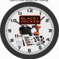 BLACK & DECKER TOOLS WALL CLOCK-FREE US SHIP, CRAFTSMAN, SNAP-ON, -Choose 1 of 3