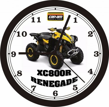 2014 CAN AM XC800R RENEGADE WALL CLOCK-FREE USA SHIPPING