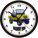 CROFTON BRAWNY BUG WALL CLOCK-FREE USA SHIP!