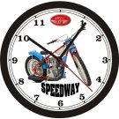 1976 JAWA SPEEDWAY RACER WALL CLOCK-FREE USA SHIP!