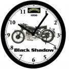1950 VINCENT BLACK SHADOW MOTORCYCLE WALL CLOCK-Free USA Ship