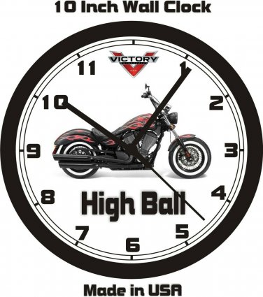 2014 VICTORY HIGH BALL WALL CLOCK-FREE US SHIPPING