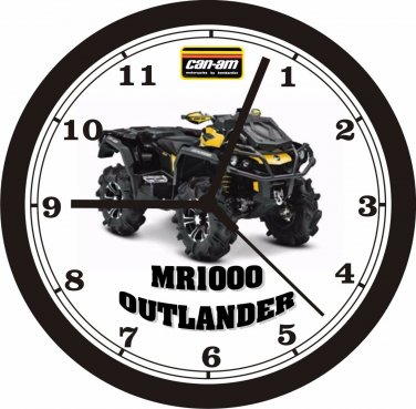 2014 CAN AM MR 1000 OUTLANDER X WALL CLOCK-FREE USA SHIPPING