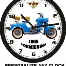 1955 RUMI FORMICHINO MOTORCYCLE WALL CLOCK-FREE USA SHIP!