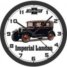 1927 CHEVROLET IMPERIAL LANDAU WALL CLOCK-FORD, DODGE, CADILLAC