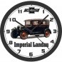 1927 CHEVROLET IMPERIAL LANDAU WALL CLOCK-FORD, DODGE, CADILLAC