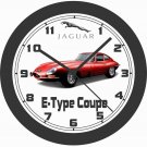 1961 JAGUAR E-TYPE CONVERTIBLE BIG 10,14,17 INCH WALL CLOCK-FREE USA SHIP