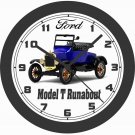 1925 FORD MODEL T RUNABOUT CONV. WALL CLOCK-FREE USA SHIP