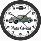 1937 CHEVROLET MASTER CABRIOLET WALL CLOCK-FREE USA SHIP
