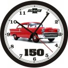 1957 CHEVROLET 150 WALL CLOCK-FREE USA SHIP!-Choose 1 of 2
